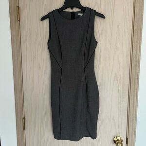 H&M Charcoal Sleeveless Mini Dress